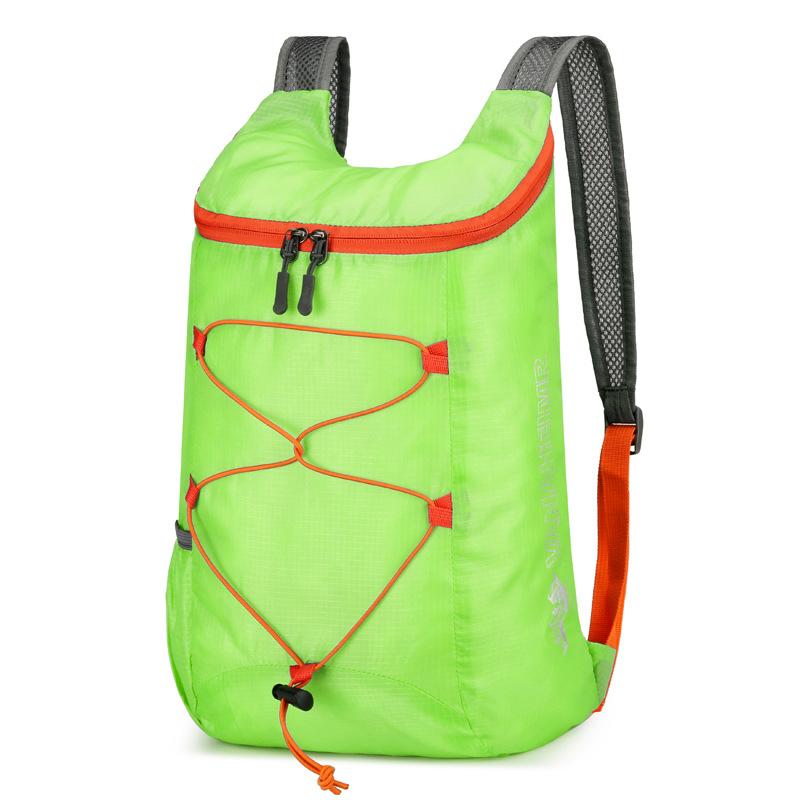 Backpack Outdoor Foldable Hiking Leisure Backpack Large Capacity Lightweight Cycling Multi-Functional Sports Backpack Cross-Border