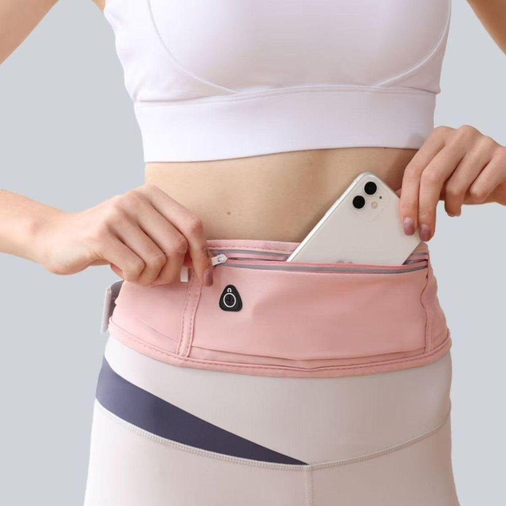 Running Special Waist Bag Non-Shaking Mobile Phone Bag Ultra-Thin Professional Men's and Women's Same Large Capacity Summer Mobile Phone Bag