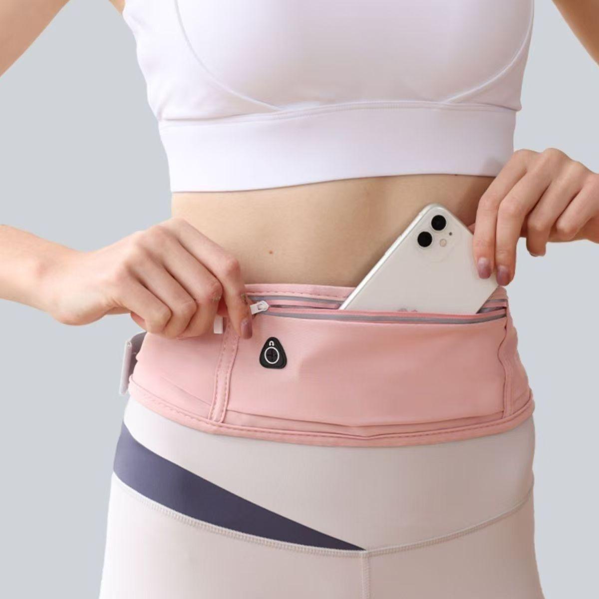 Running Special Waist Bag Non-Shaking Mobile Phone Bag Ultra-Thin Professional Men's and Women's Same Large Capacity Summer Mobile Phone Bag