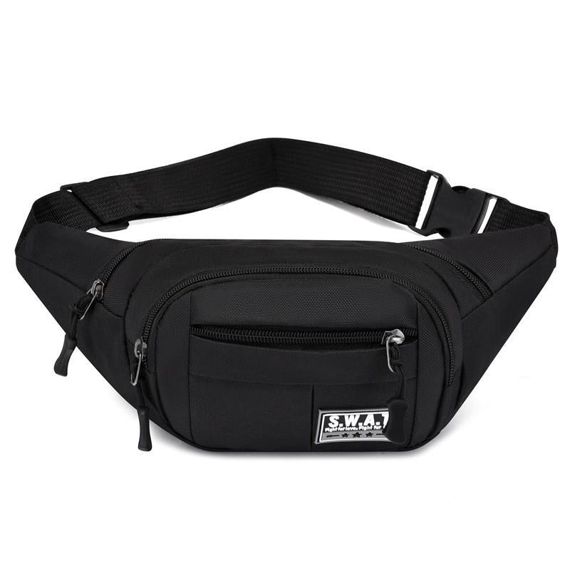 New Men's Waist Bag Mobile Phone Bag Multi-Functional Sports Leisure Men's Bag Outdoor Camouflage Shoulder Crossbody Bag Chest Bag