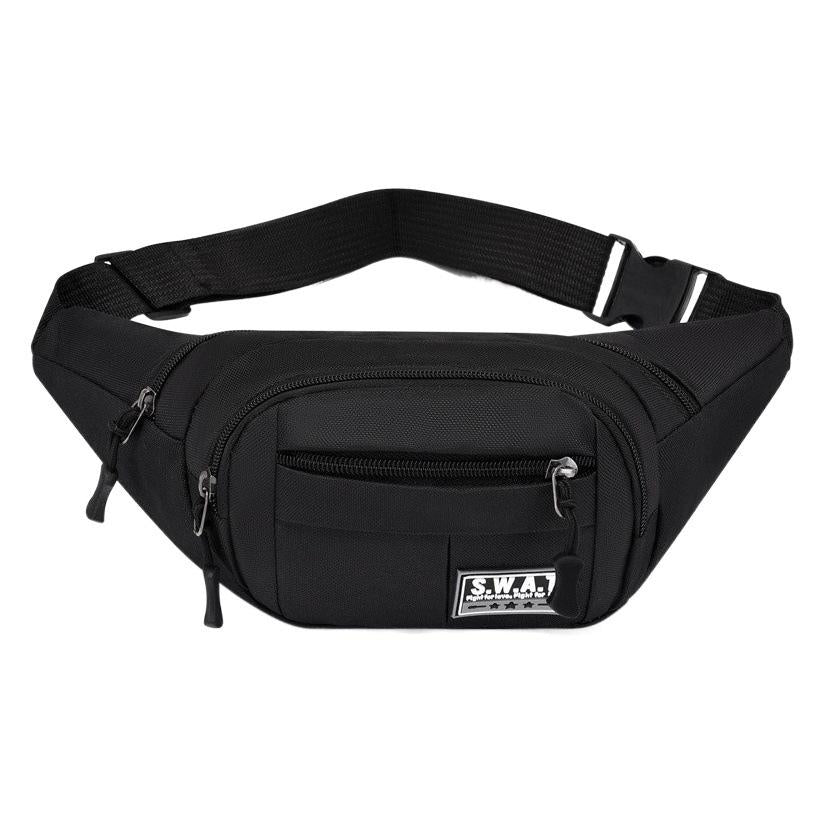 New Men's Waist Bag Mobile Phone Bag Multi-Functional Sports Leisure Men's Bag Outdoor Camouflage Shoulder Crossbody Bag Chest Bag