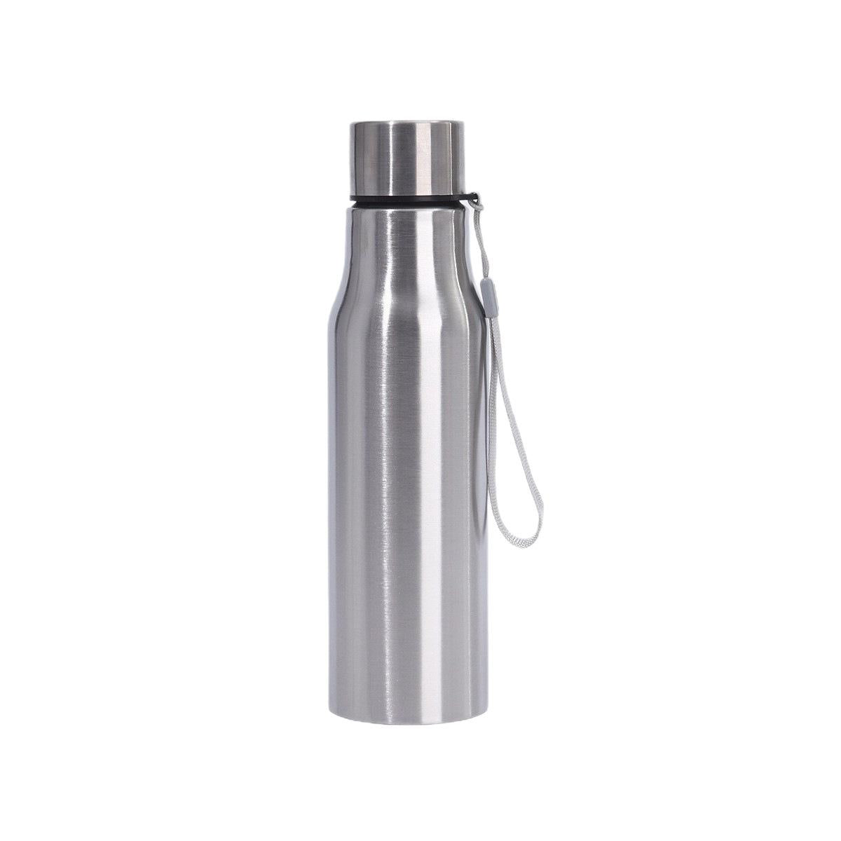 Outdoor Single-Layer Stainless Steel Riding Kettle Straight Portable Gourd Vacuum Cup Boys and Girls Sports Kettle Water Cup