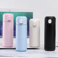 Thick 304 Stainless Steel Pea Cup Outdoor Portable Pocket Cup Student Female Bounce Cup Double-Layer Water Cup Vacuum Cup