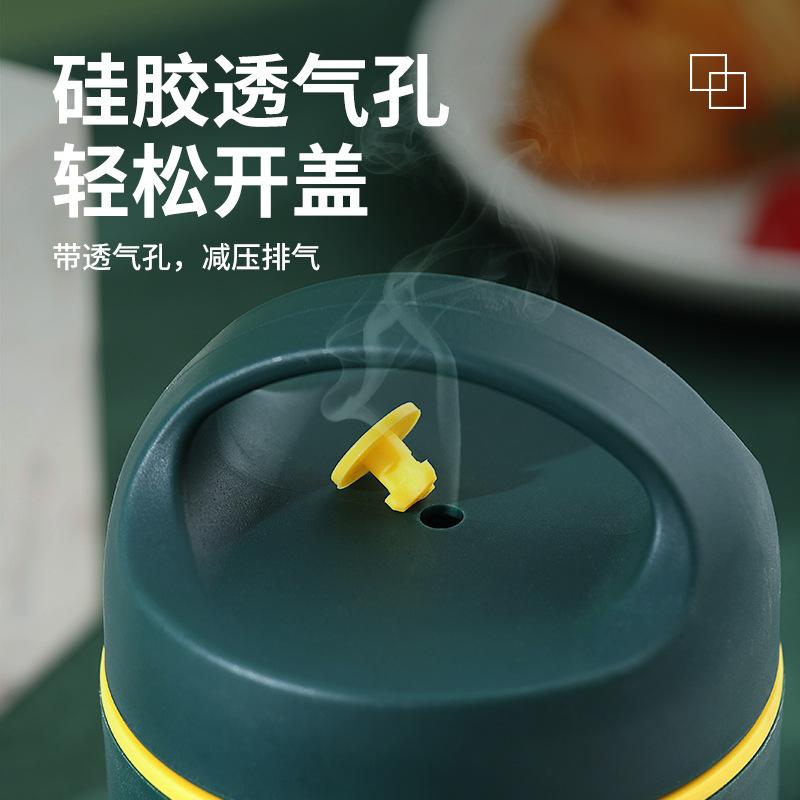304 Stainless Steel Mini Breakfast Cup Sealed Handle Insulation Portable Outdoor Milk Portable Cup Soup Can Mug