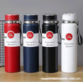 316 Stainless Steel Fashion Vacuum Cup Business Large Capacity Outdoor Portable Sling Sports Sun Pot Engraved Logo