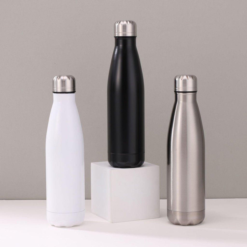 Cross-Border Stainless Steel Single-Layer Coke Bottle Large Capacity Vacuum Thermos Cup Portable Outdoor Car Sports Cup Wholesale
