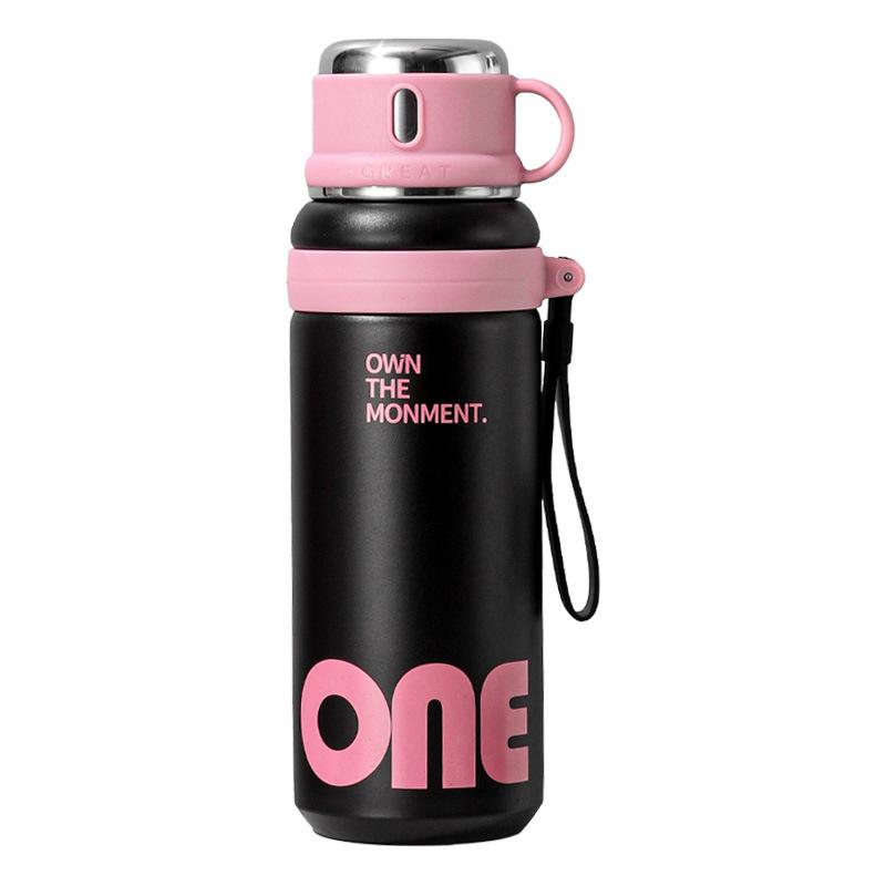 New 316 Stainless Steel Vacuum Thermos Cup Outdoor Portable Portable Braised Tea Cup Large Capacity Office Household Kettle