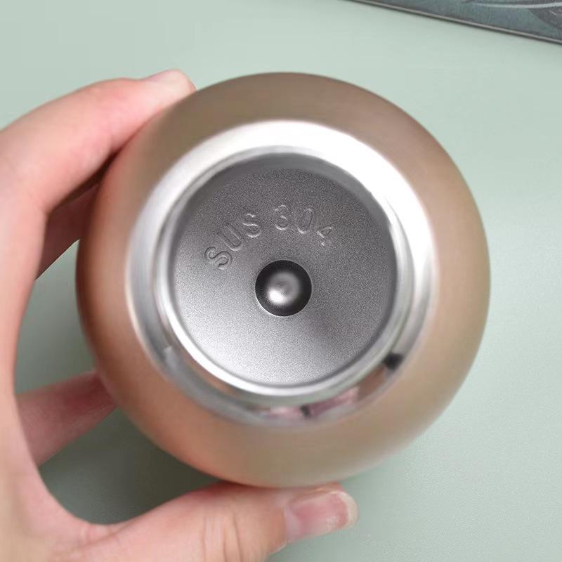 Cross-Border 304 Stainless Steel Small Fat Ding Vacuum Cup Mini Fashion Pocket Cup High-Looking Outdoor Portable Portable Portable Cup