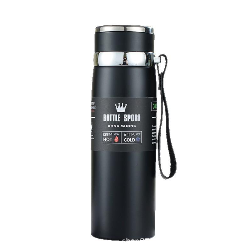 Vacuum Cup 316 Stainless Steel Large Capacity Wholesale Outdoor Traveling Car Travel with Rope Kettle Gift Wholesale