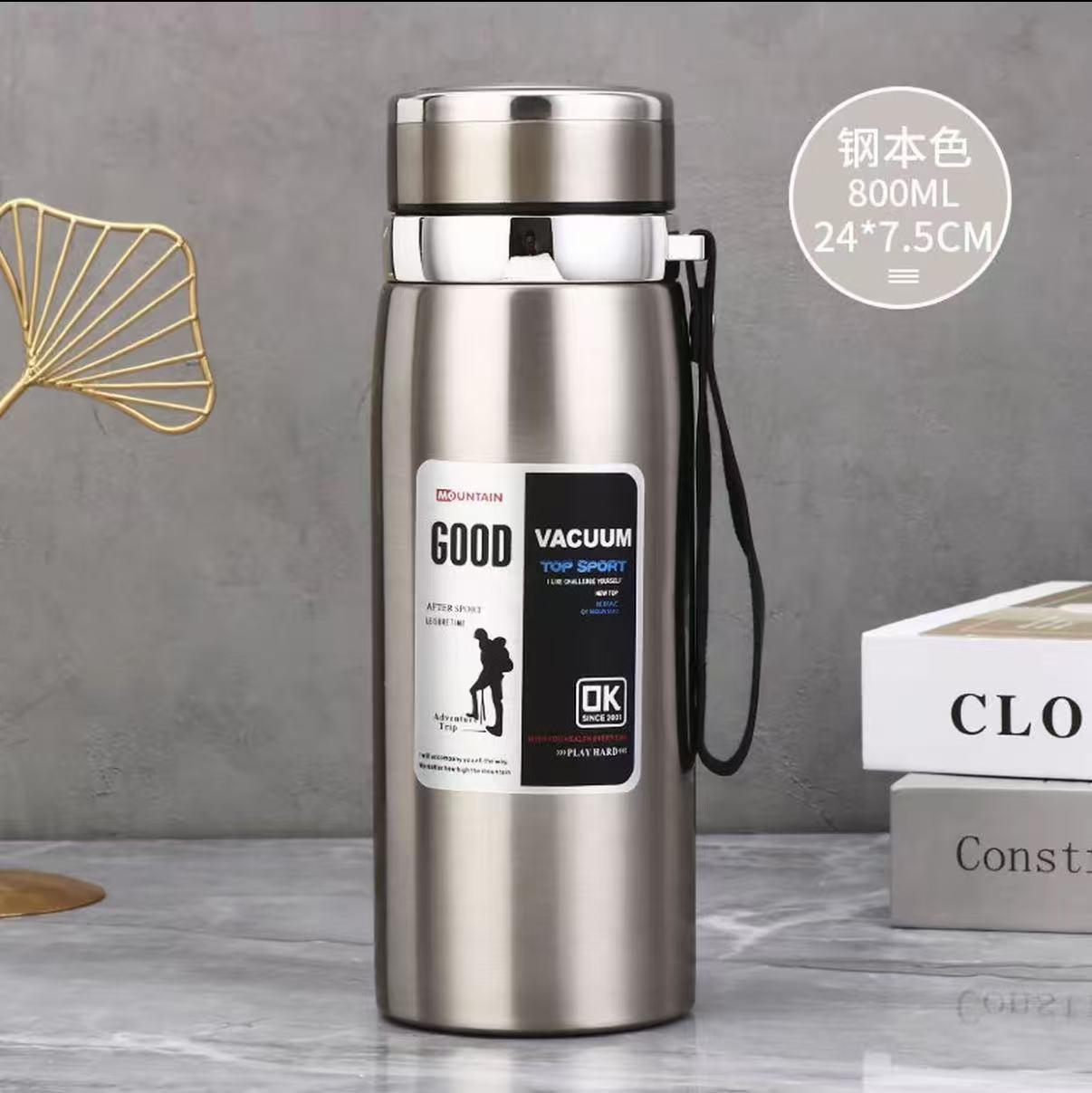 Large Capacity 316 Stainless Steel Vacuum Cup Men's and Women's Portable Car Kettle Student Water Cup Travel Tea Cup