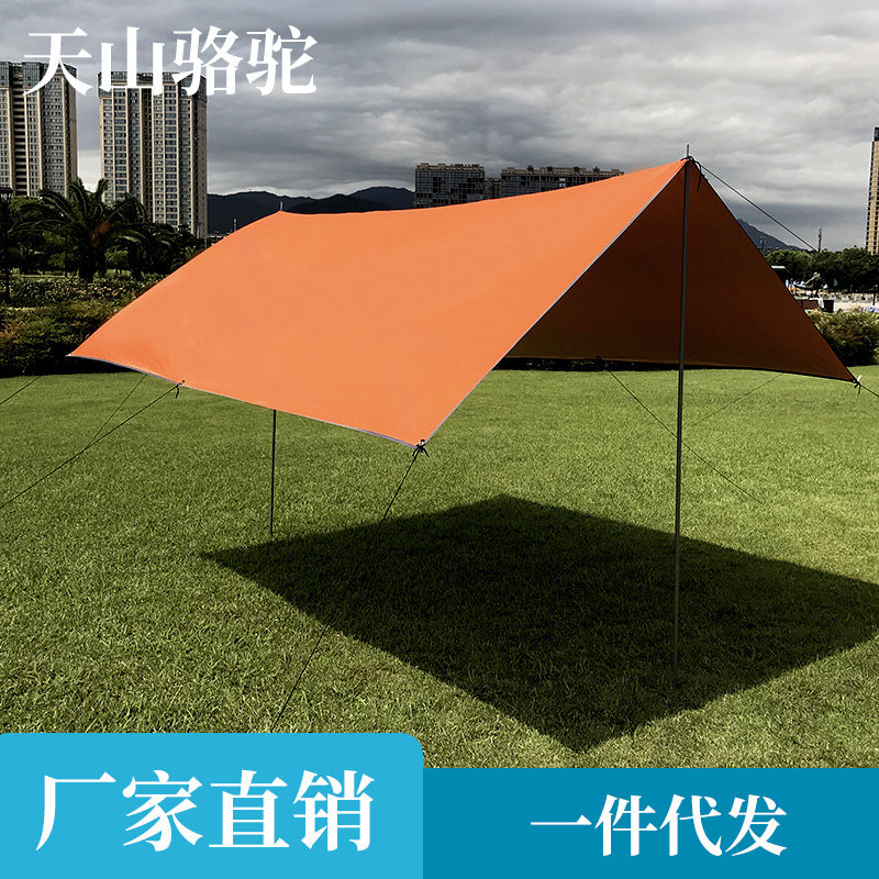 Tianshan Camel Outdoor Canopy Camping Pergola Outdoor Multi-Person Canopy UV-Proof Canopy Awning Tent