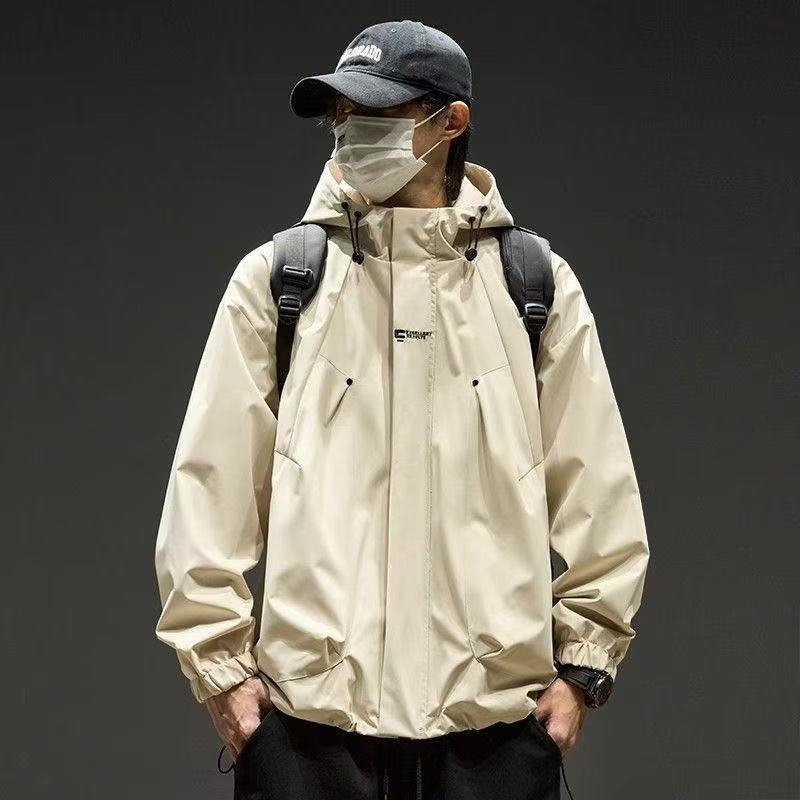 2025 New Jacket Men's Spring and Autumn Fashion Brand Men's Workwear Ruan Handsome Jacket Men's Spring and Autumn Jacket