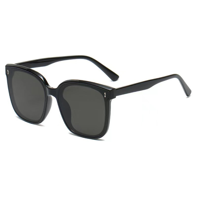 New Summer UV-Proof Sunglasses Women's Beige Nail Sunglasses Men's Factory Wholesale TikTok Same Style