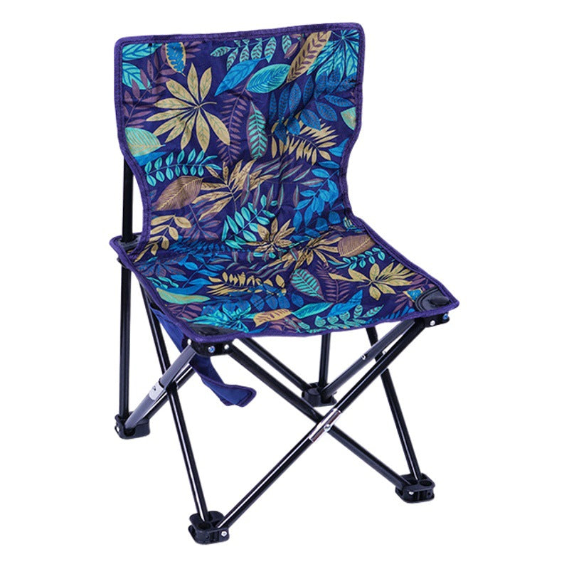 Folding Chair Outdoor Portable Fishing Chair Train Stool Camping Chair Folding Chair Camping Chair