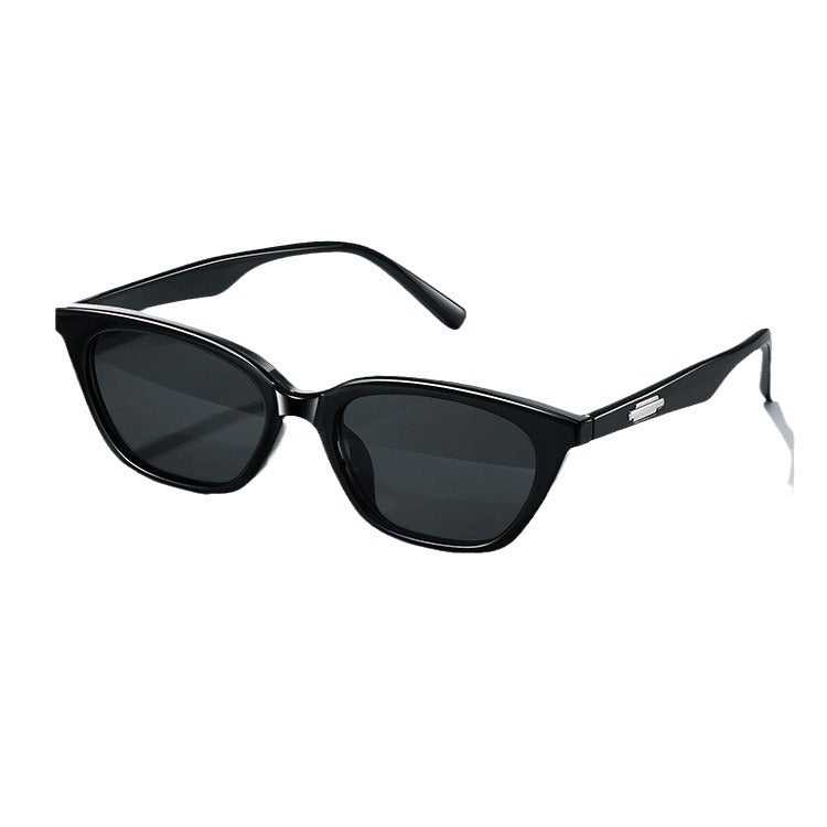 WANG Jiaer's Same GM Sunglasses Men's Fashionable Ruan Handsome Retro High-Grade Cat Eye Sunglasses Polarized Internet Celebrity Small Frame
