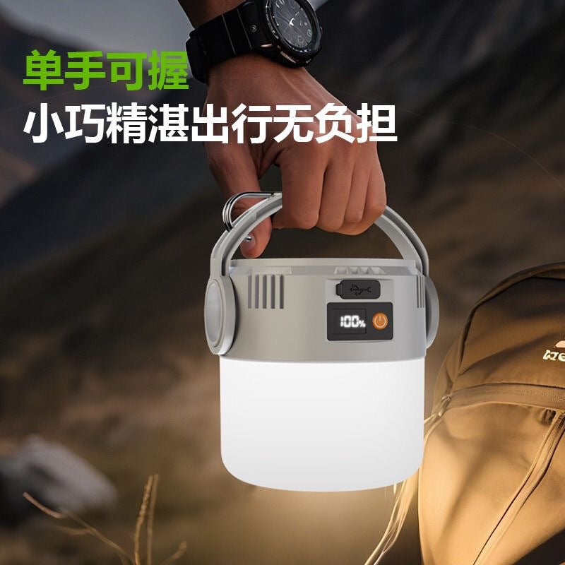 Solar Camping Light Outdoor Charging Camping Light LED Bulb Light Home Emergency Night Mayor Endurance Stall Light