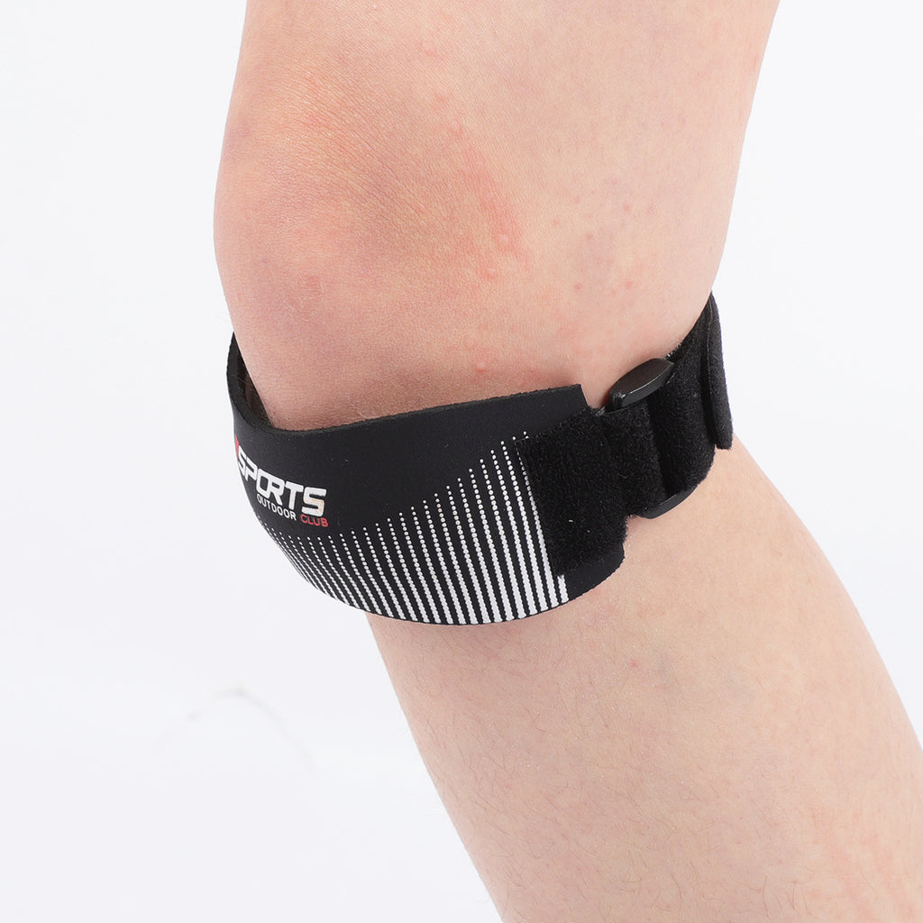 Outdoor Sports Kneecap with Anti-Slip Silicone Shock-Absorbing Kneecap Cover Joint Protection Men and Women Breathable Sports Protective Gear