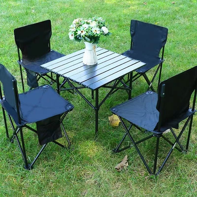 Cross-Border Outdoor Folding Table Egg Roll Table Portable Night Market Stall Folding Table Camping Outdoor Folding Small Table