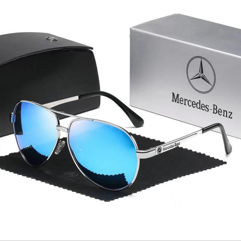 Tiktok Same Mercedes-Benz UV-Proof Sunglasses Men's Fashion Polarized Sunglasses Women's Driving Glasses 737