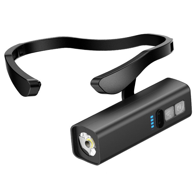 2025 New Super Bright Strong Light Induction Headlight Outdoor Night Fishing Mountaineering Multi-Function Ear Hanging Detachable Lighting Lamp