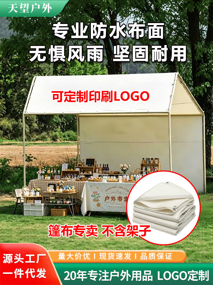 Oblique Top Stall Market Tent Outdoor Awning Commercial Advertising Activity Tent Awning Awning Awning Wholesale