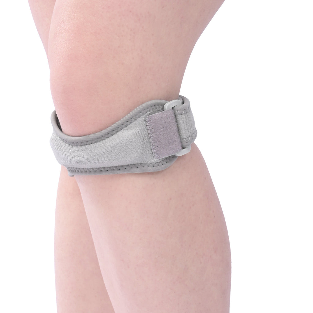 Knee Strap Silicone Shock-Absorbing Knee Pad Badminton Running Basketball Skipping Rope Knee Menisci Protective Protective Cover Protective Gear