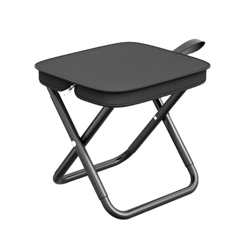 Outdoor Folding Stool Portable Handbag Fishing Bag Small Maza Queuing Zipper Camping Full Folding Chair Customizable