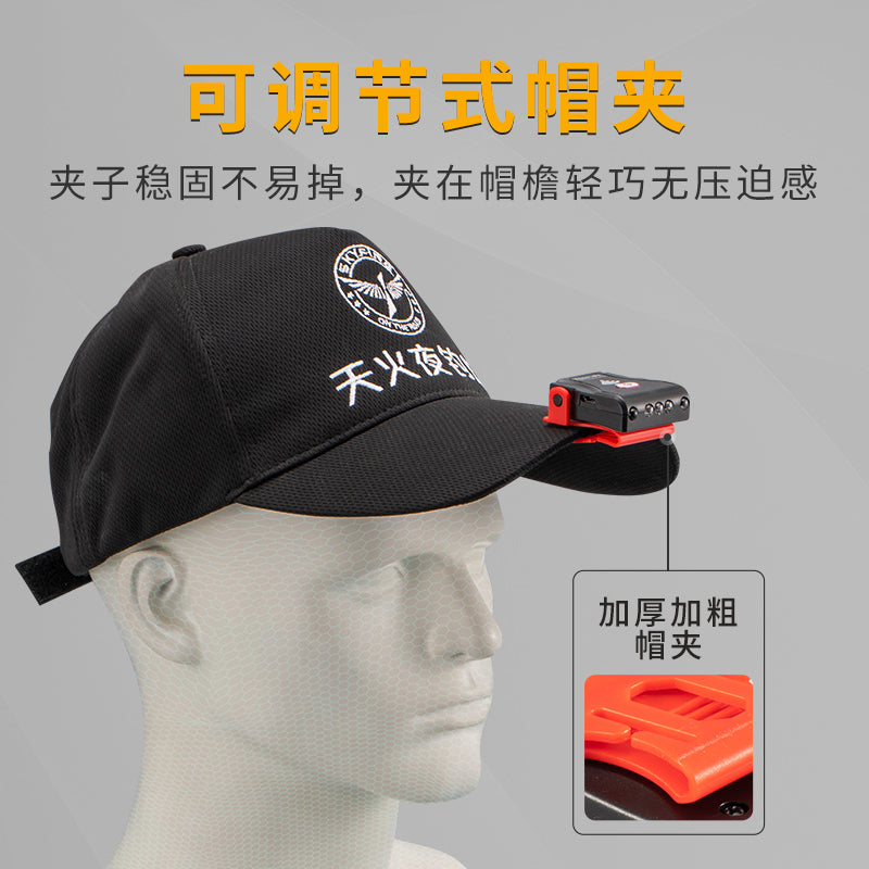 Mini Strong Light Headlamp Induction Cap Light Fishing Hat Brim Light Emergency Light Super Bright Night Fishing Light Special Miniature