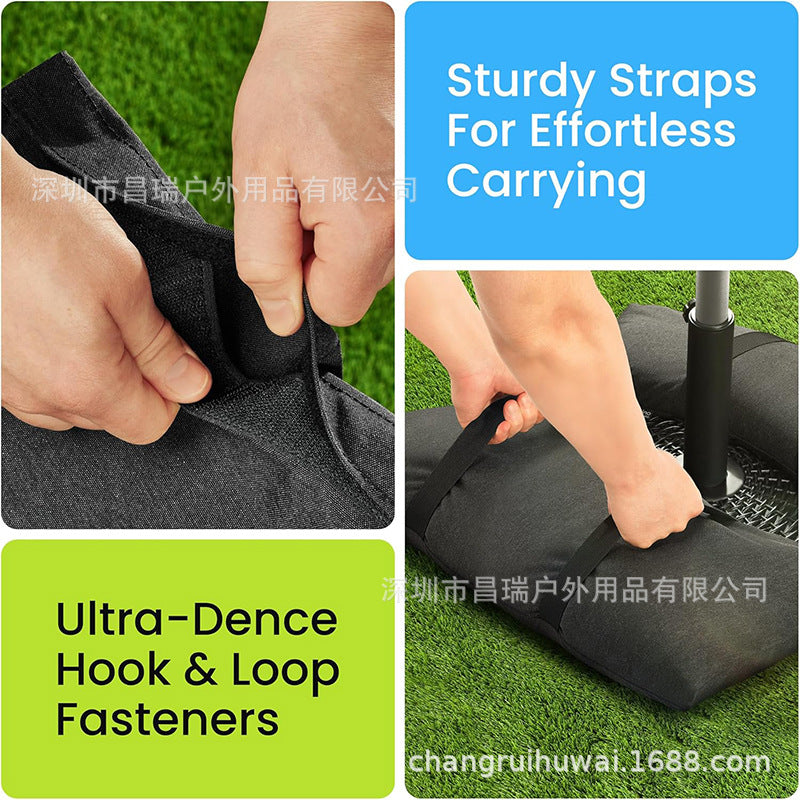 Refillable Tent Anti-Fall Sandbag Windproof Rain Dew Table Furniture Counterweight Sandbag Sunshade Fixed Sandbag