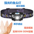 Cross-Border Owl Headlamp Led Strong Light Induction Headlamp Charging Head-Mounted Outdoor Fishing Special Ultra-Long Endurance