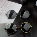 Retro Harry Potter round Glasses Hyaluronic Acid Duck Cute Metal Sunglasses Wedding Bridesmaid Group Handsome Sunglasses