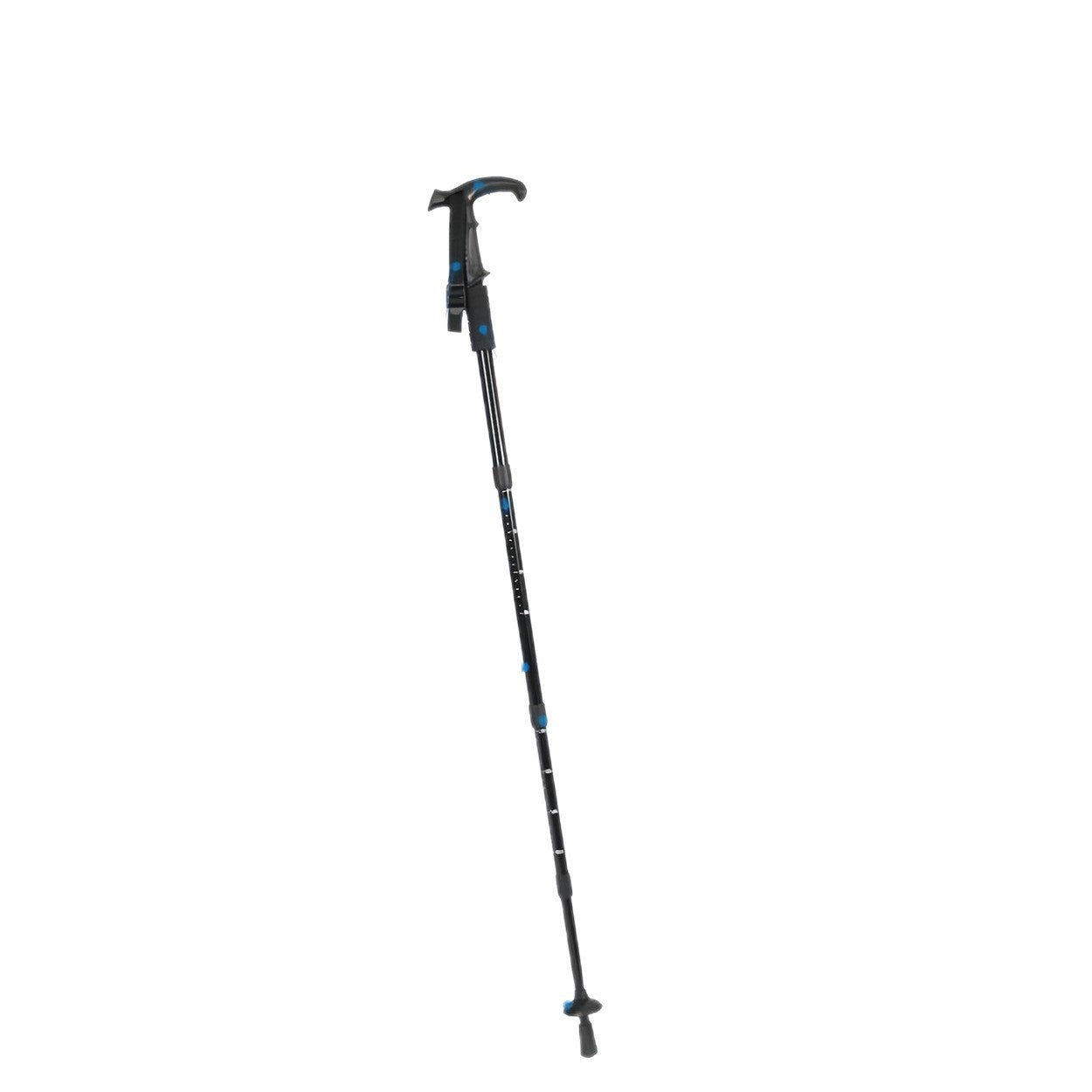 Outdoor Climbing Stick Walking Stick Telescopic Folding Professional Hiking Rod Alloy Stick Walking Stick Climbing Equipment Men and Women Non-Slip