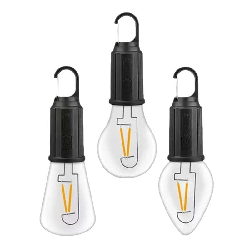Hot Solar Charging Bulb Camping Lamp Multifunctional Portable Tent Lamp Outdoor Bulb Lamp Spherical Camping Lamp