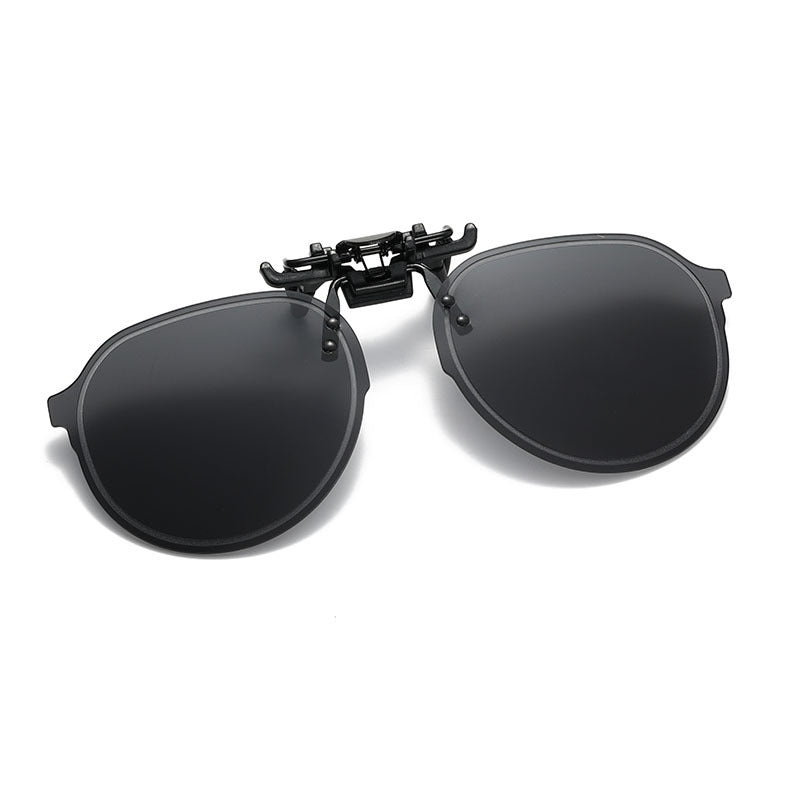 PC Explosion-Proof Fashion Sunglasses Clip Myopia Sunglasses Driver Glasses Clip Driving Night Vision Goggles Wholesale