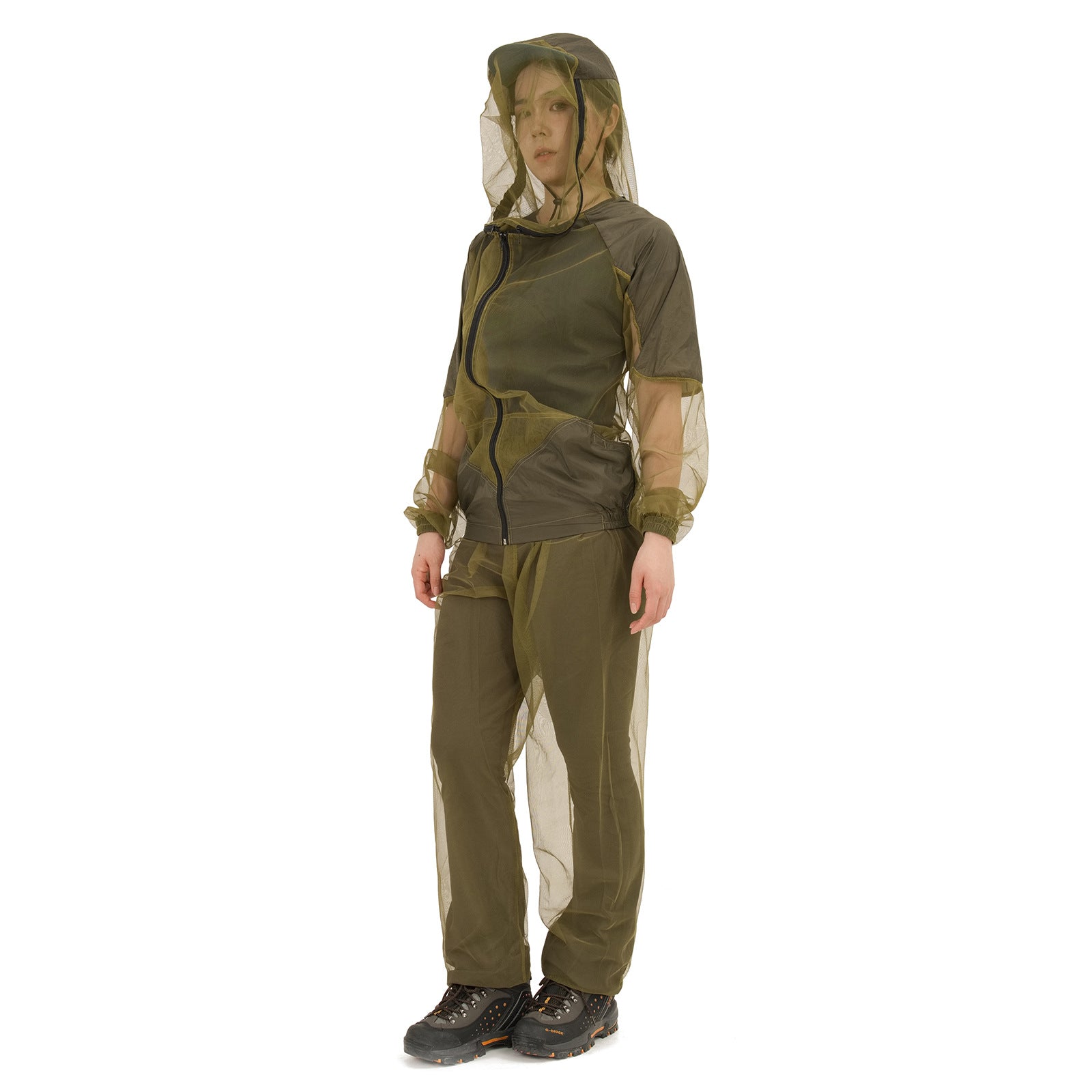 Jungle Adventure Wild Fishing Mesh Anti-Mosquito Clothing Outdoor Fishing Anti-Mosquito Suit Lightweight Breathable Summer Wild Fishing