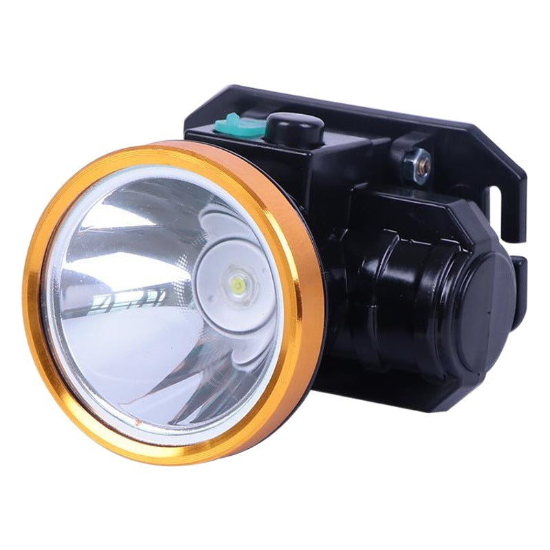 Outdoor Strong Light Head-Mounted Night Fishing Headlight Super Bright Outdoor Charging Waterproof Long Endurance Lithium Battery Induction Fishing Headlight