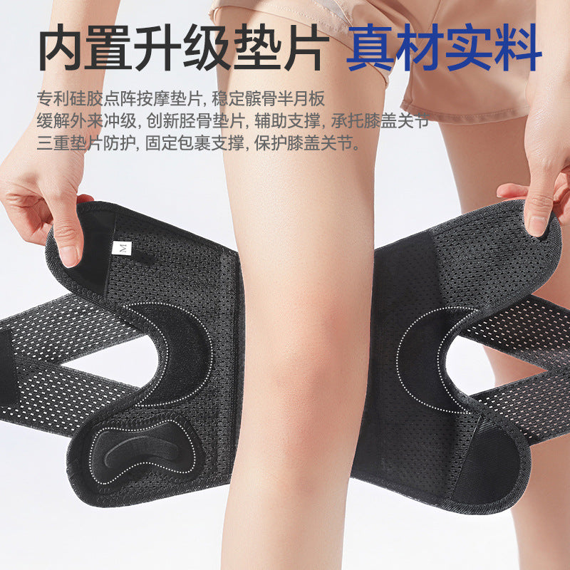 Japanese Knee Pad Repair Menisci and Patella Injury Outdoor Professional Sports Women's Joint Protective Gear Knee Pad Cross-Border