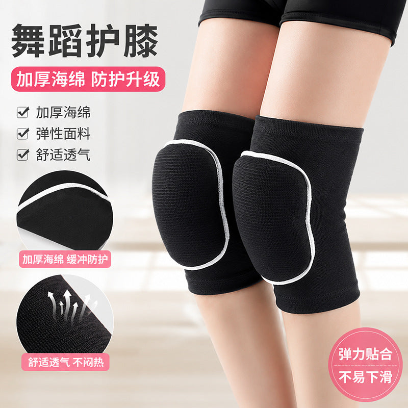 Dance Kneecap Thickened Sponge Dancing Special Kneeling Light Anti-Collision Protection Knee Children Women's Sponge Kneecap