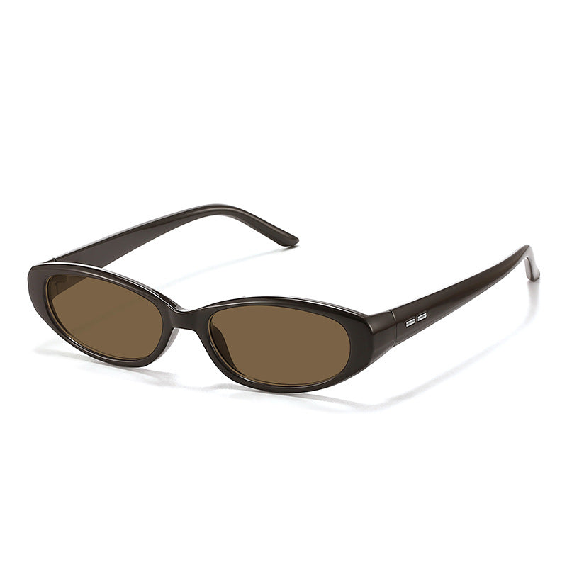 Song Zuer Same Style Monica Sunglasses Women's High-Grade Face-Looking Small UV-Proof GM Sunglasses UV400 Sun Protection
