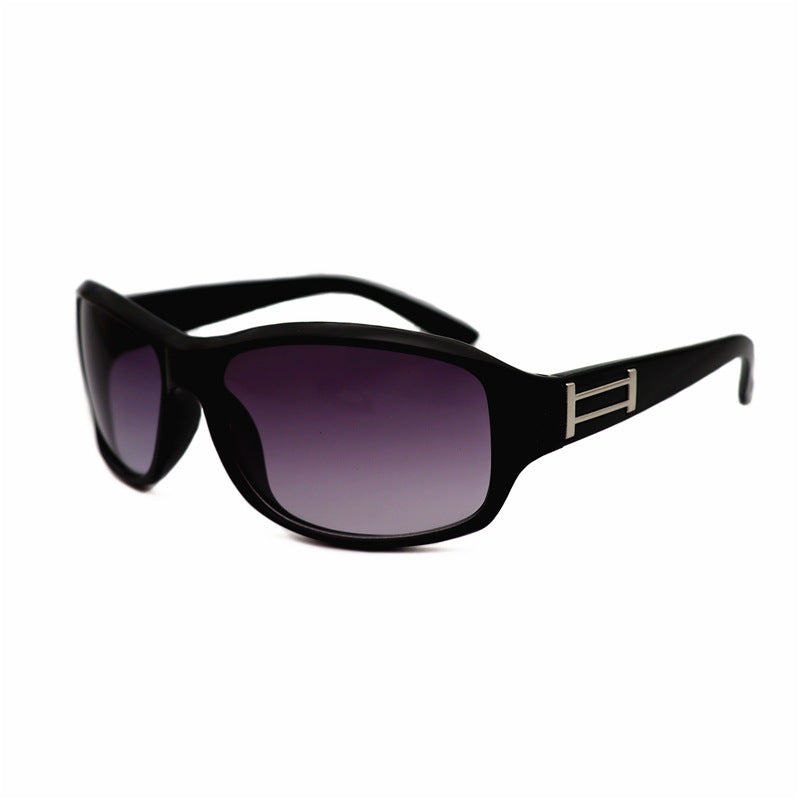 Sunglasses Men's Square Sunglasses Black New Glasses Pc Frame Fashion Simple Plain Glasses Night Vision Goggles