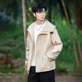 Fashion Coat for Men 2025 New Spring New Outdoor Casual Cool Handsome Trendy Loose Charge for Teenagers Men's Top