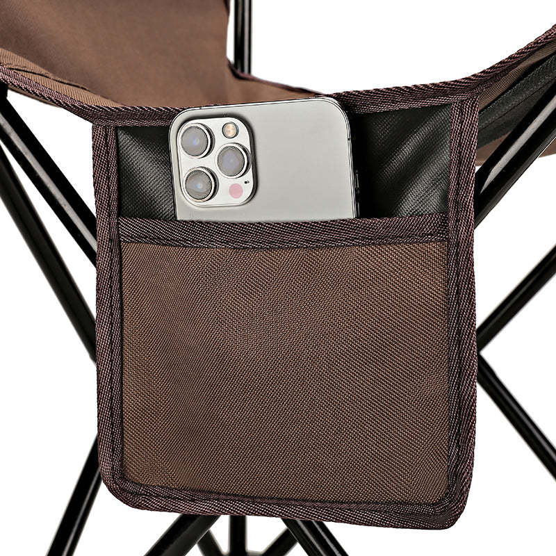Outdoor Camping Fishing Folding Chair Portable Sketch Chair Fishing Stool Beach Mazar Barbecue Oxford Cloth Folding Chair