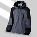Three-in-One Detachable Winter Outdoor Windbreaker Jacket Men's and Women's Sports Windproof Waterproof Warm Wear-Resistant Mountaineering Clothing