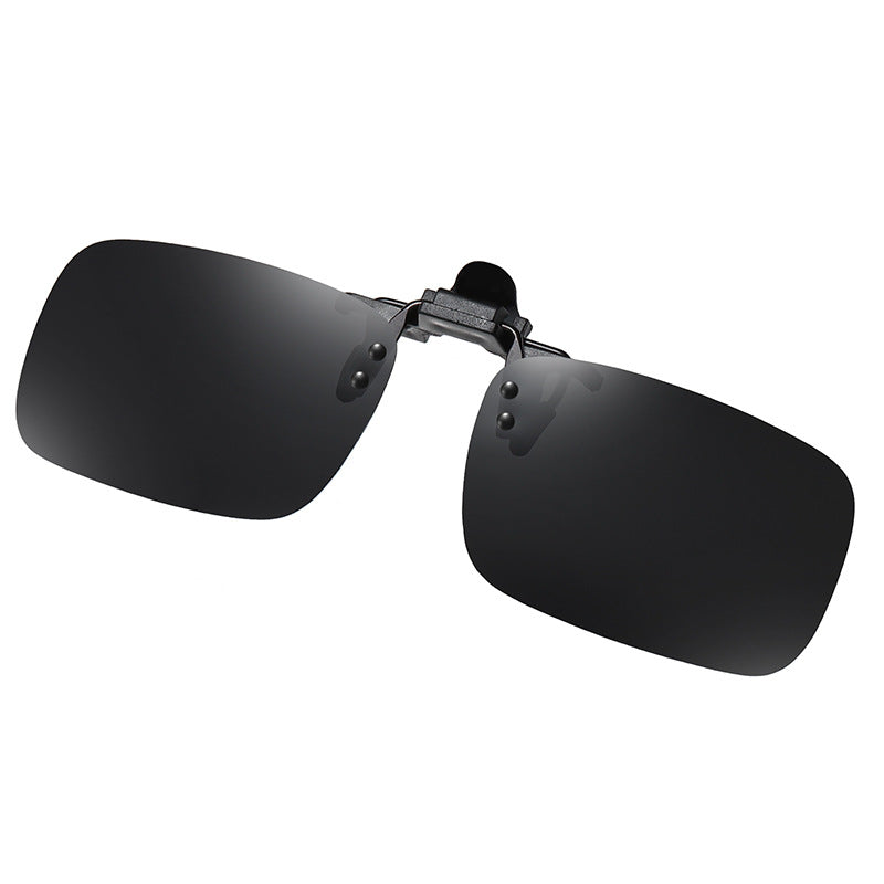 Spot Clip Polarized Sunglasses Men and Women Drivers Myopia Glasses UV-Proof Sun-Proof Flip-up Sunglasses Clip