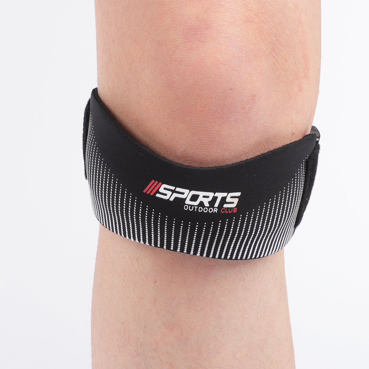 Outdoor Sports Kneecap with Anti-Slip Silicone Shock-Absorbing Kneecap Cover Joint Protection Men and Women Breathable Sports Protective Gear