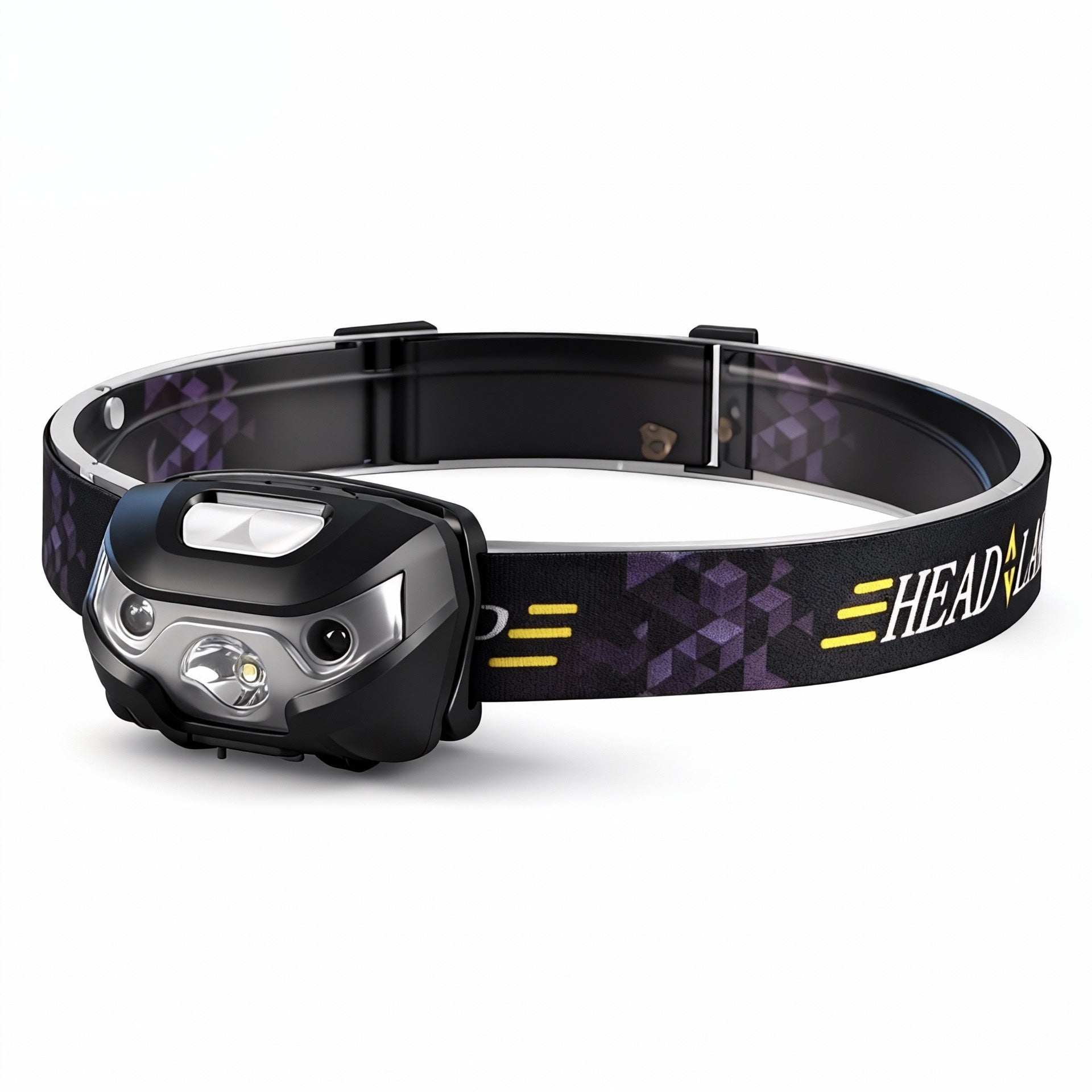 Induction Headlight Super Bright Rechargeable Waterproof Super Long Standby Fishing Night Fishing Headlight Strong Light LED Head-Mounted Flashlight