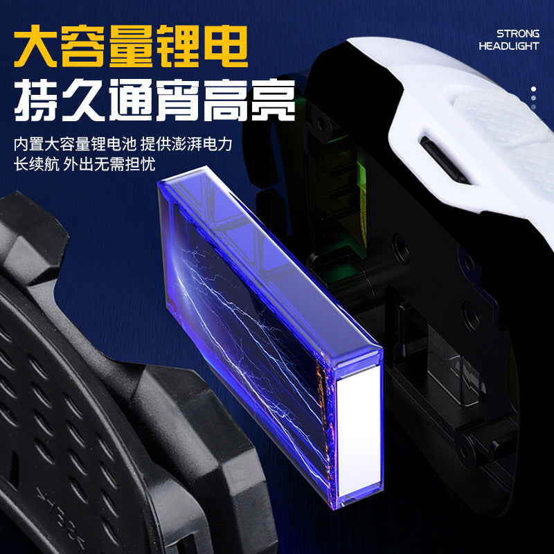 Cross-Border Owl Headlamp Led Strong Light Induction Headlamp Charging Head-Mounted Outdoor Fishing Special Ultra-Long Endurance