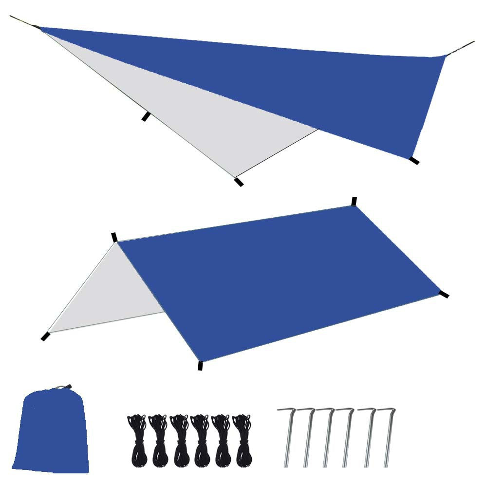 Shihao Outdoor Supplies Square Canopy Waterproof Sunscreen Tent Camping Beach Lightweight UV Protection