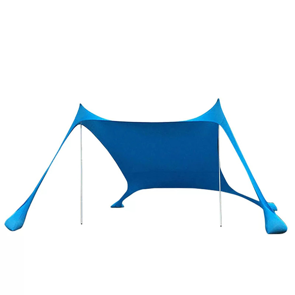 Beach Canopy Lycra Tent Dinner Camping Tent Seaside Sun Protection Sunshade Outdoor Tent Portable One-Piece Spot