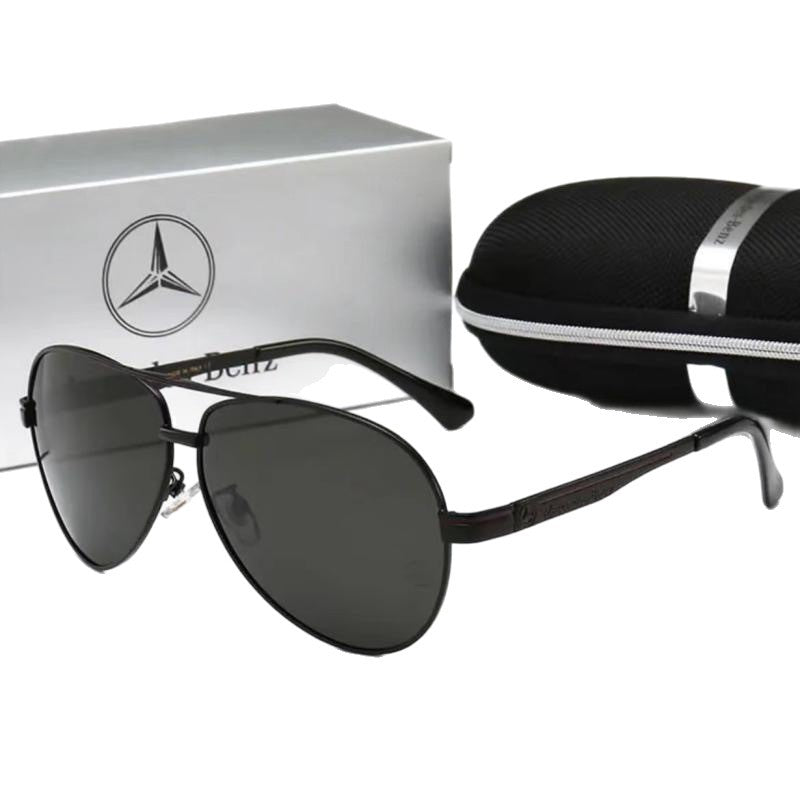 Tiktok Same Mercedes-Benz UV-Proof Sunglasses Men's Fashion Polarized Sunglasses Women's Driving Glasses 737